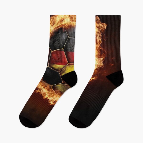 Item preview, Burning football Germany III designed and sold by Wiesława Smolińska.