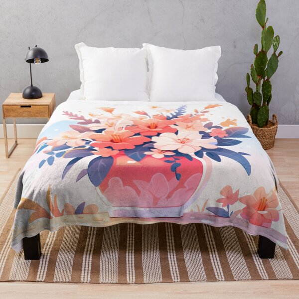 Item preview, Floral Tranquility in Cute Style - Summer Illustration designed and sold by Mauro Brito.
