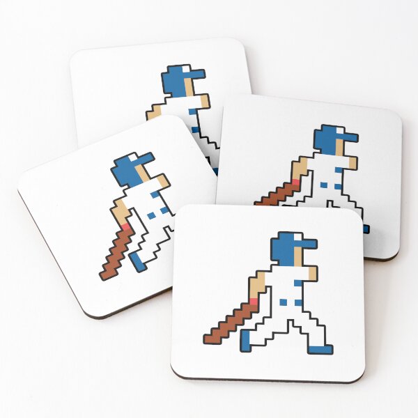 Item preview, Los Angeles Retro Pixel Baseball Player designed and sold by Bo-Bros-Tees.
