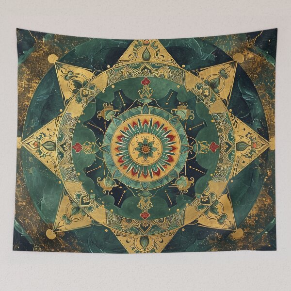 Item preview, Solar Invocation: Harmonizing Cosmic Energies in the Sri Chakra Mandala Power designed and sold by Vic Torys ☆.