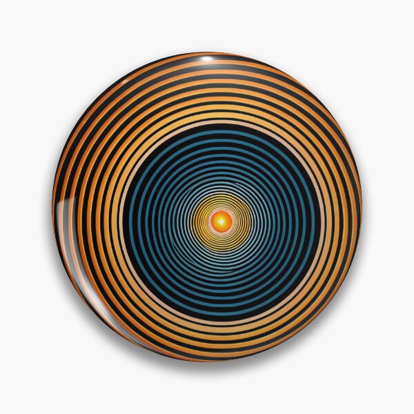 Item preview, Concentric Circular Patterns in Gradient Colors designed and sold by aminz4.