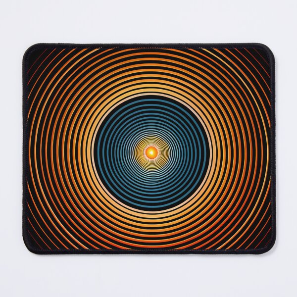 Item preview, Concentric Circular Patterns in Gradient Colors designed and sold by aminz4.