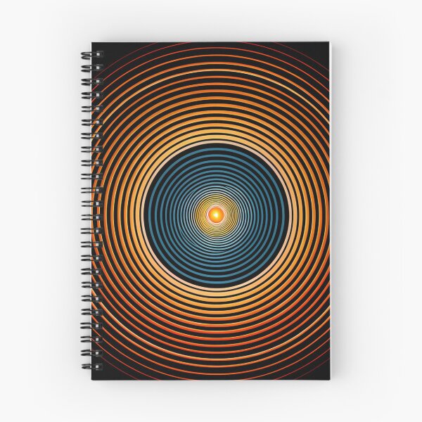 Item preview, Concentric Circular Patterns in Gradient Colors designed and sold by aminz4.