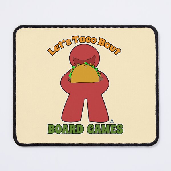 Item preview, Funny Taco Bout Board Games Meeple Art Cartoon designed and sold by mytshirtfort.