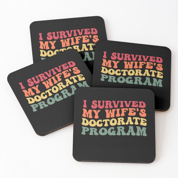 Item preview, Mens I Survived My Wife's Doctorate Program Funny Married designed and sold by Amineharoni.