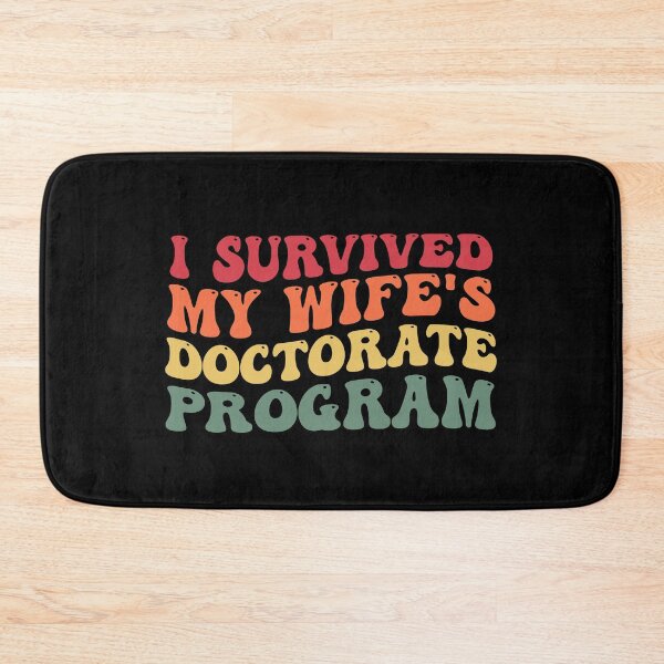 Item preview, Mens I Survived My Wife's Doctorate Program Funny Married designed and sold by Amineharoni.
