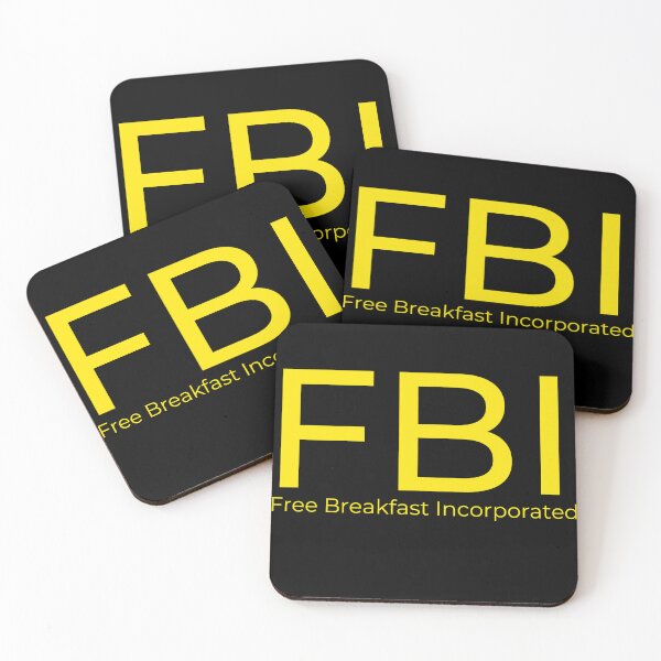 Item preview, FBI Free Breakfast Incorporated Funny  designed and sold by Alidesignart.