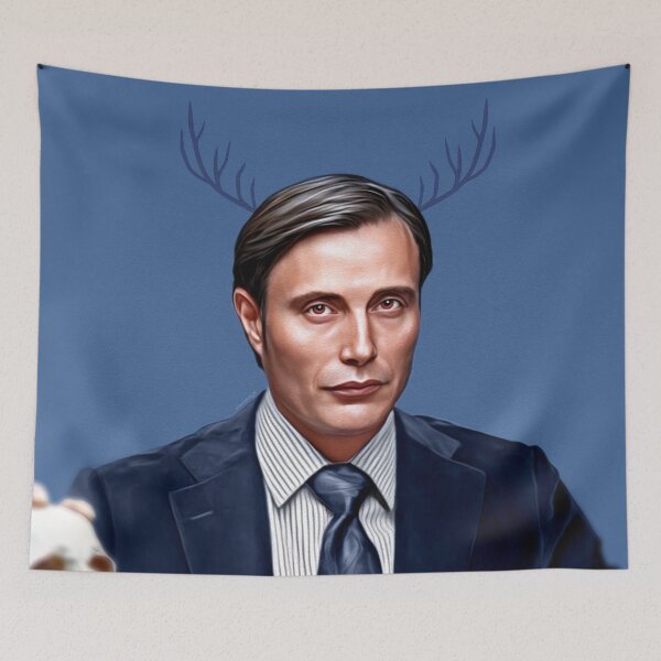 Item preview, Hannibal at Dinner with Shadow Antlers designed and sold by orionlodubyal.