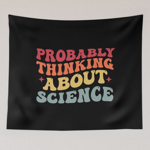 Item preview, Groovy Probably Thinking About Science Retro Saying Teachers designed and sold by Amineharoni.