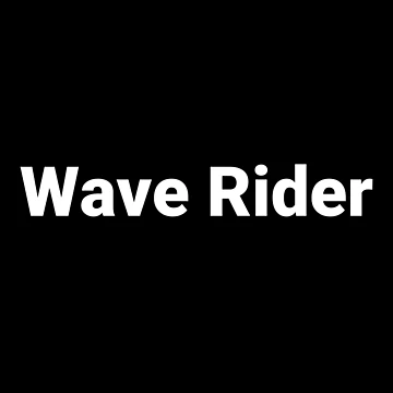 Artwork thumbnail, Wave Rider by Text-based T-Shirts and Gifts