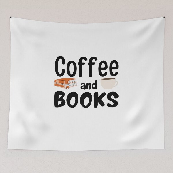 Item preview, Coffee and Books designed and sold by Avaaxa.