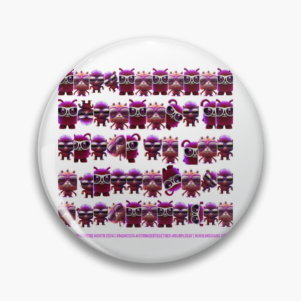 Item preview, Burples designed and sold by Migraine Australia.