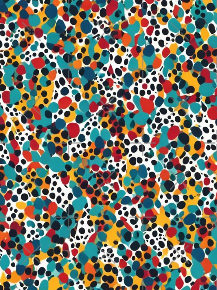 Thumbnail 4 of 4, iPhone Case, Abstract Colorful Paint Splatter Pattern designed and sold by calibrit.