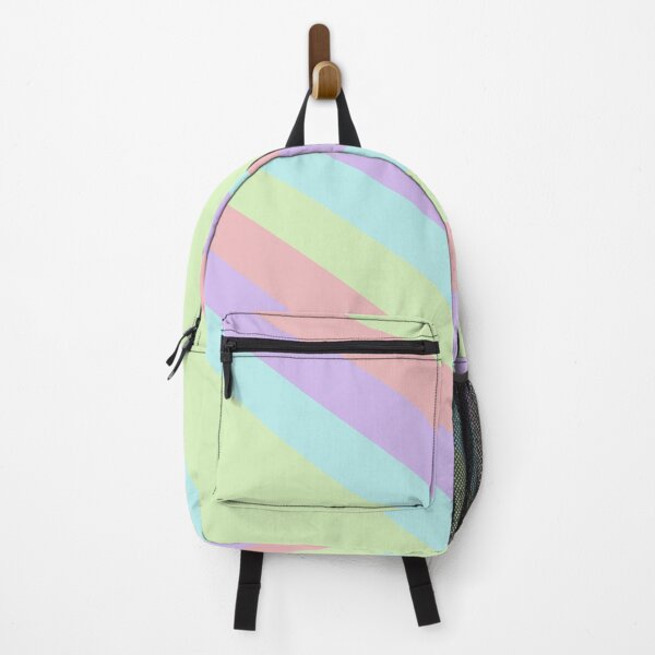 Item preview, Pastel Rainbow Transition Diagonal Stripes Gradient Lines designed and sold by Alchemy-A-La-G.