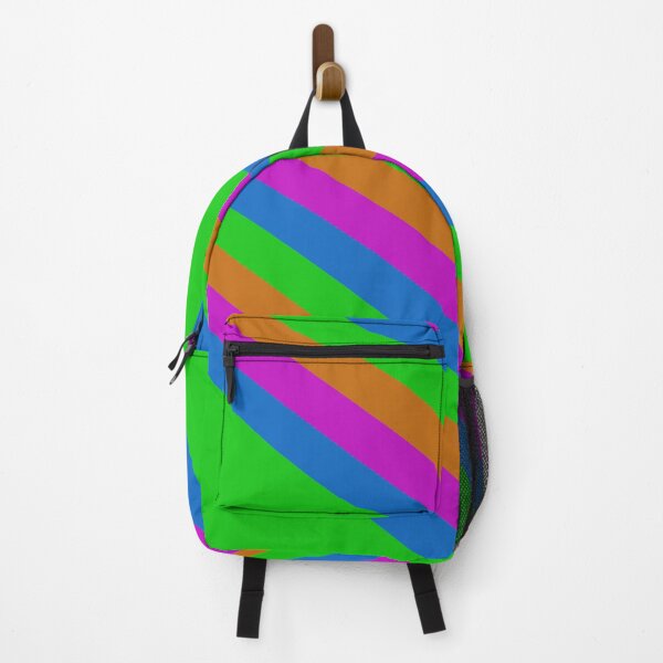 Item preview, Warm Rainbow Transition Diagonal Stripes Gradient Lines designed and sold by Alchemy-A-La-G.