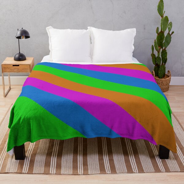 Item preview, Warm Rainbow Transition Diagonal Stripes Gradient Lines designed and sold by Alchemy-A-La-G.