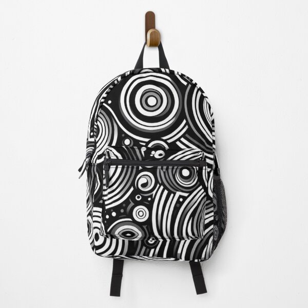Item preview, Monochrome Vortex,a complex pattern consisting of numerous concentric circles designed and sold by aminz4.