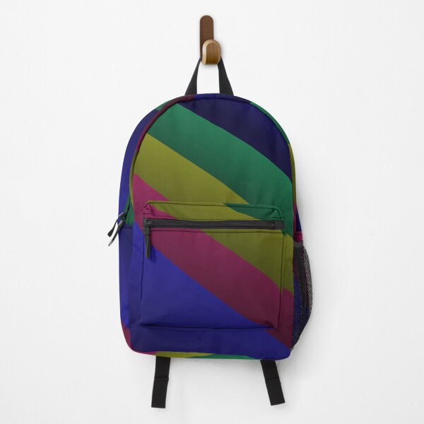 Item preview, Dark Rainbow Transition Diagonal Stripes Gradient Lines designed and sold by Alchemy-A-La-G.