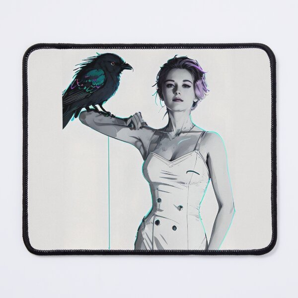 Item preview, The Birds - Melanie Daniels - Tippi Hedren - Cyberpunk Art designed and sold by ShopFanGirl.