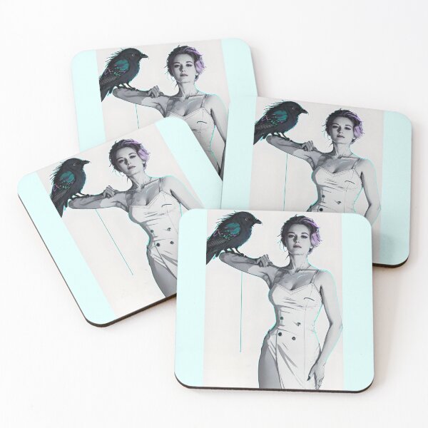 Item preview, The Birds - Melanie Daniels - Tippi Hedren - Cyberpunk Art designed and sold by ShopFanGirl.