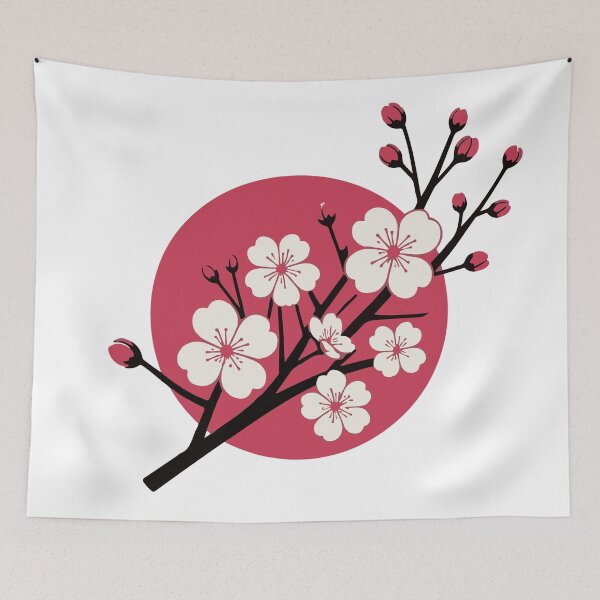 Item preview, Sakura sunrise in Japan designed and sold by Xopshi.