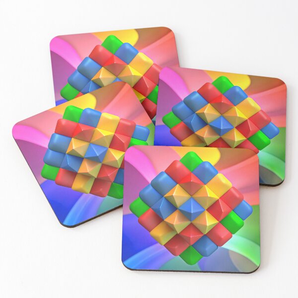 Item preview, Vibrant Geometric Abstraction designed and sold by aminz4.