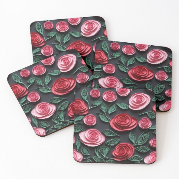 Item preview, Red and Pink Roses designed and sold by scrappygrammy.