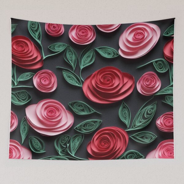 Item preview, Red and Pink Roses designed and sold by scrappygrammy.