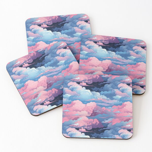 Item preview, Candyfloss Clouds designed and sold by Pedra Panda.