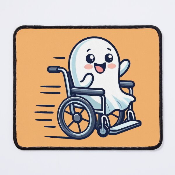 Item preview, Wheelchair user ghost designed and sold by Vkinsify.