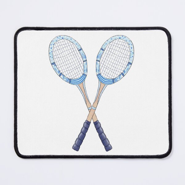Item preview, Watercolor Blue Rackets designed and sold by Kate Boone.