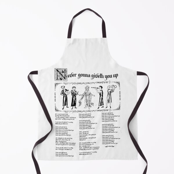 Item preview, Never Gonna Give You Up designed and sold by therocketman.