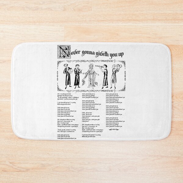 Item preview, Never Gonna Give You Up designed and sold by therocketman.