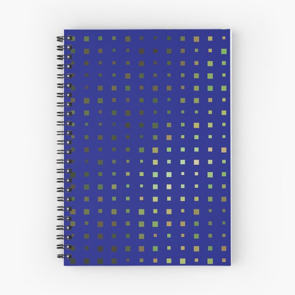 Item preview, Gradient Tones Square Grid On A Blue Backdrop designed and sold by Alchemy-A-La-G.