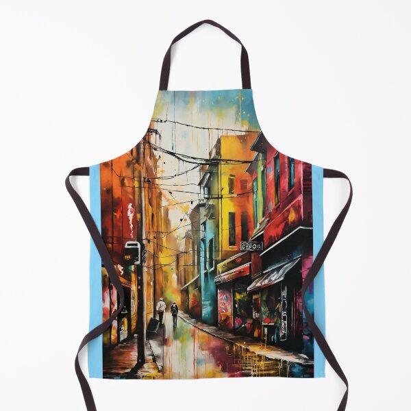Item preview, City painting designed and sold by UZRWRLD .