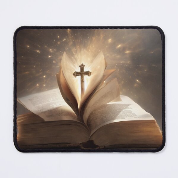 Item preview, Cross twisting out of the Bible designed and sold by SavvySojourner.