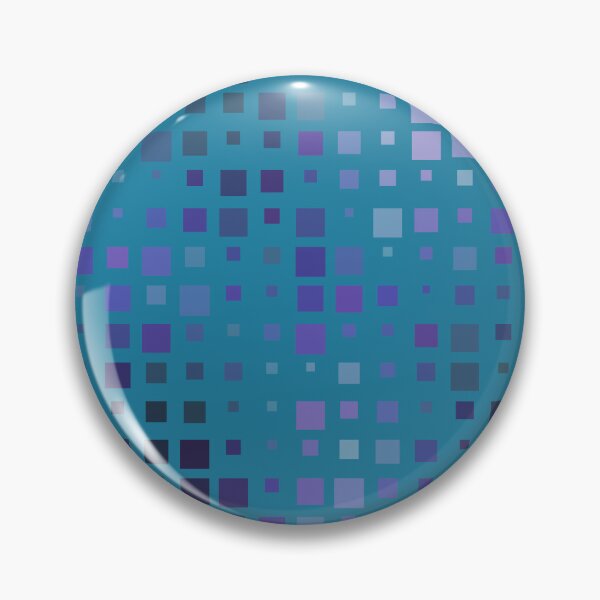 Item preview, Purple Gradient Tones Square Grid On Teal Backdrop designed and sold by Alchemy-A-La-G.