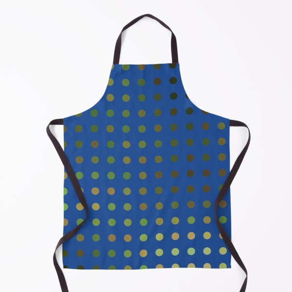 Item preview, Gradient Yellow Green Tones Circle Grid Blue Backdrop designed and sold by Alchemy-A-La-G.