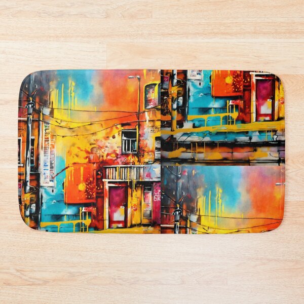 Item preview, Paint city art designed and sold by UZRWRLD .
