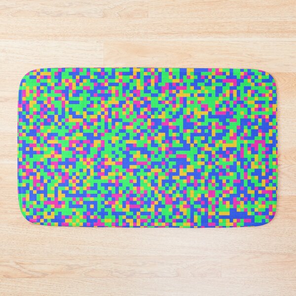 Item preview, Vivid Rainbow Multicolor Square Cubes Abstract Camo Pattern designed and sold by Alchemy-A-La-G.