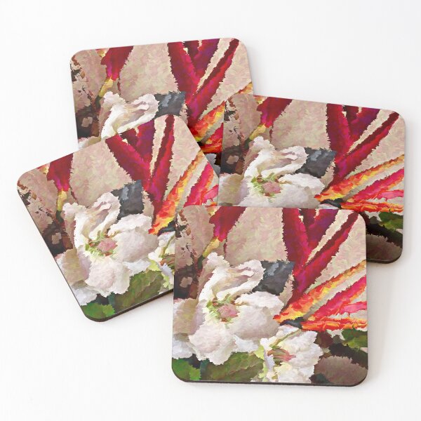 Item preview, Tropical Flowers Abstract designed and sold by Dana Roper.