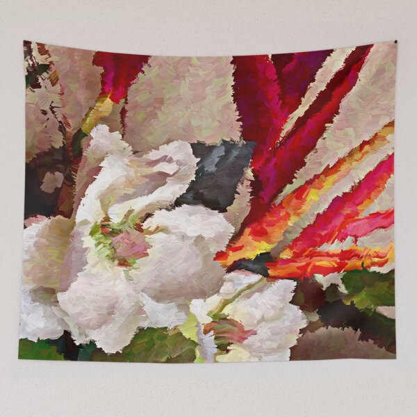 Item preview, Tropical Flowers Abstract designed and sold by Dana Roper.