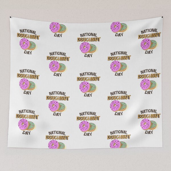 Item preview, Vintage National Donut Day  designed and sold by wesdesignshop.