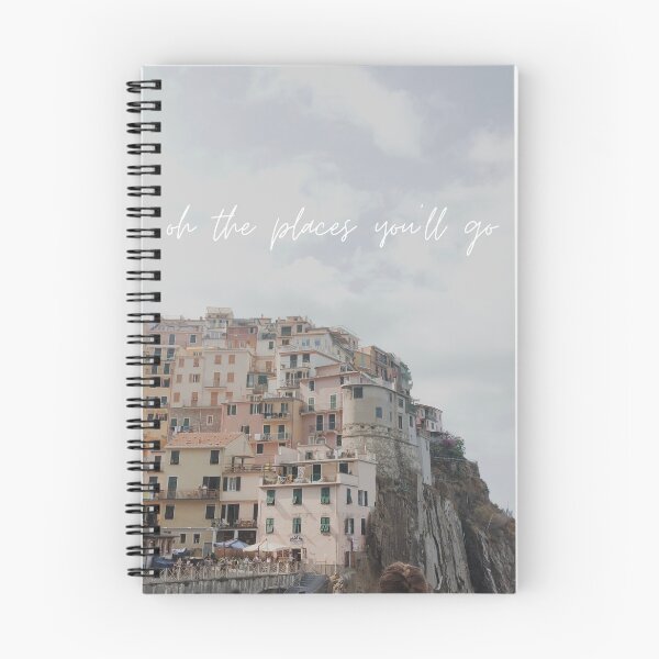 Item preview, Places You'll Go - Cinque Terre - Journal designed and sold by grace-hudson.