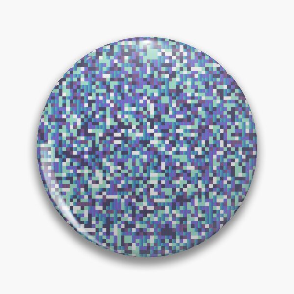 Item preview, Cerulean Blue Multicolor Square Cubes Abstract Camo Pattern designed and sold by Alchemy-A-La-G.