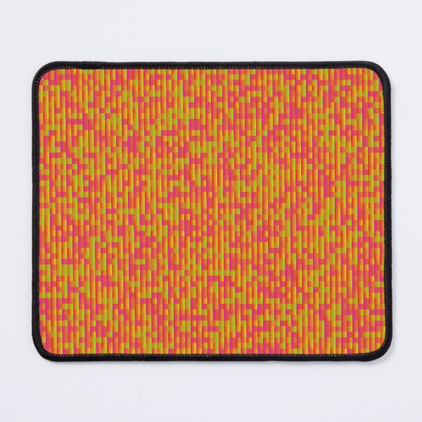 Item preview, Sherbet Orange Multicolor Square Cubes Abstract Camo Pattern designed and sold by Alchemy-A-La-G.