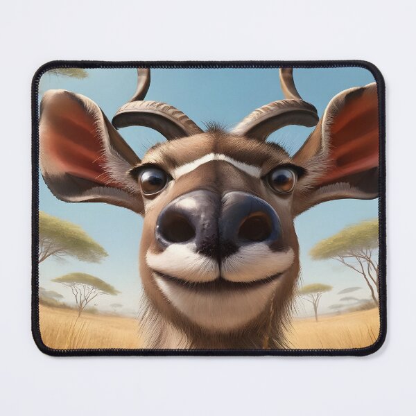 Item preview, Safari Selfie - Kudu designed and sold by roundowl.