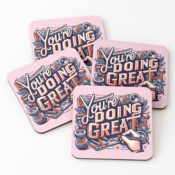 Item preview, You're Doing Great, typography designed and sold by maxmaj.