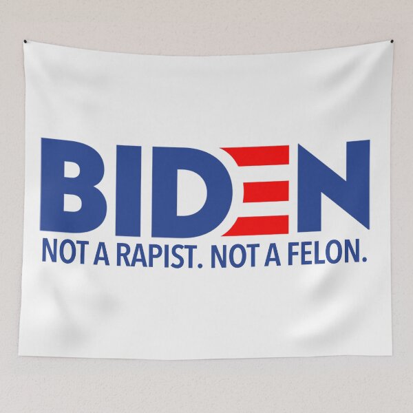 Item preview, Biden - Not a Rapist. Not a Felon designed and sold by Thelittlelord.