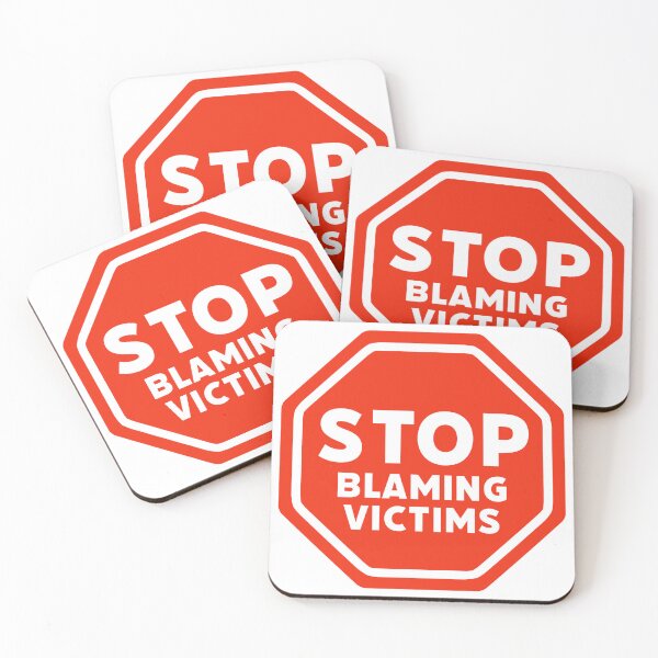 Item preview, Stop blaming victims  designed and sold by Rachel the Artist .